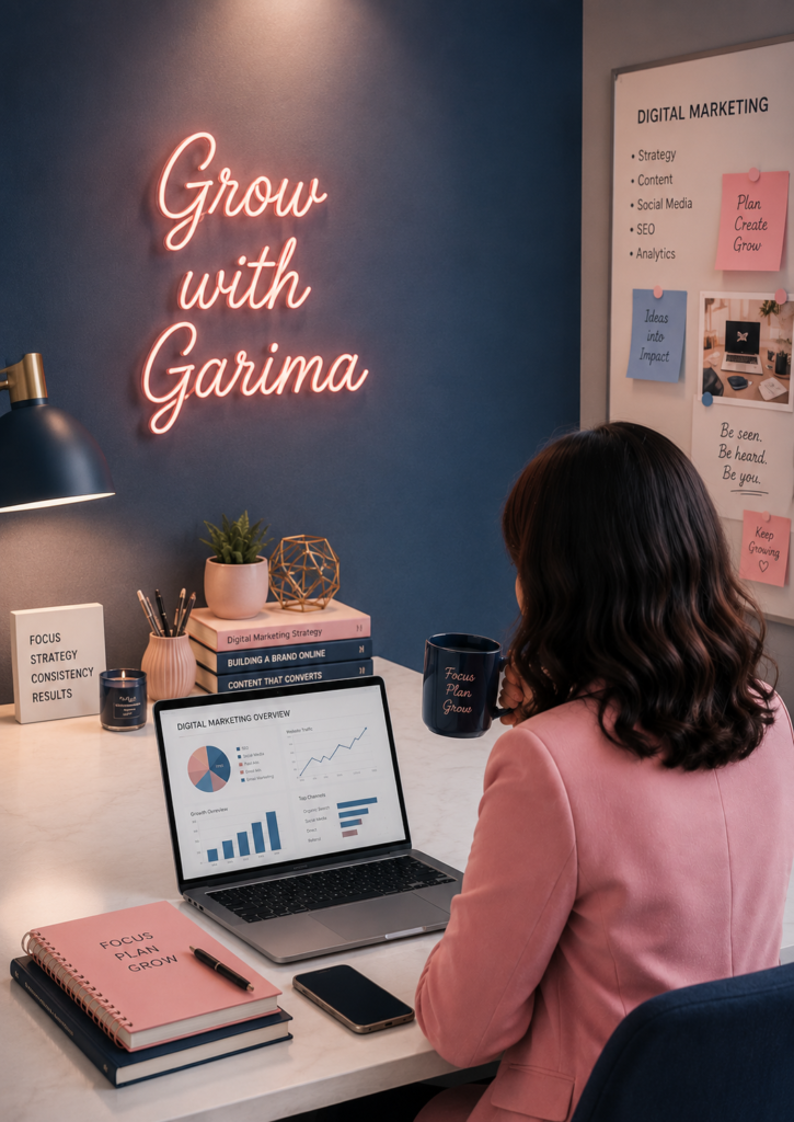 Garima Sharma digital marketing expert