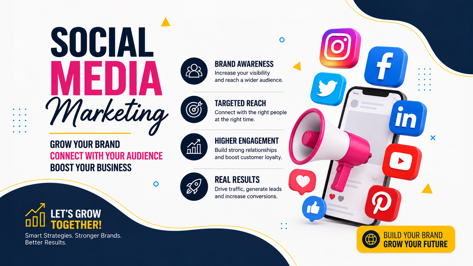 Social media marketing services by Grow With Garima